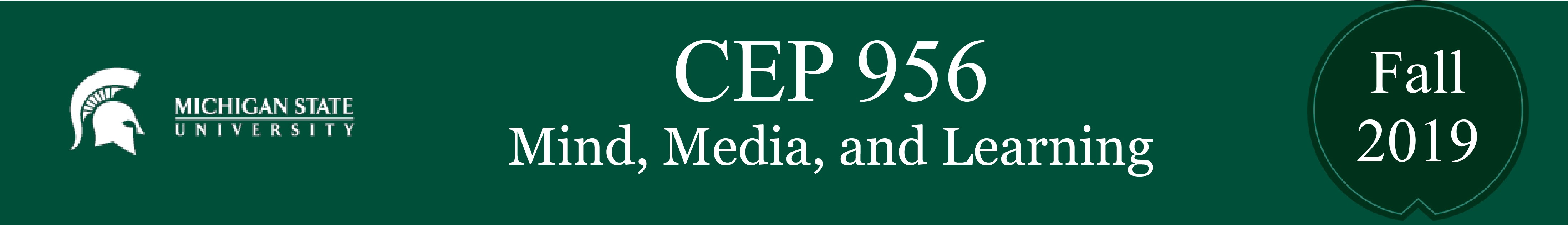 CEP 956 Fall 2019